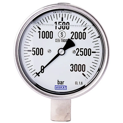 3000 Bar Wika Analog Manometre Wika 3000 Bar Analog Gauge Surkon