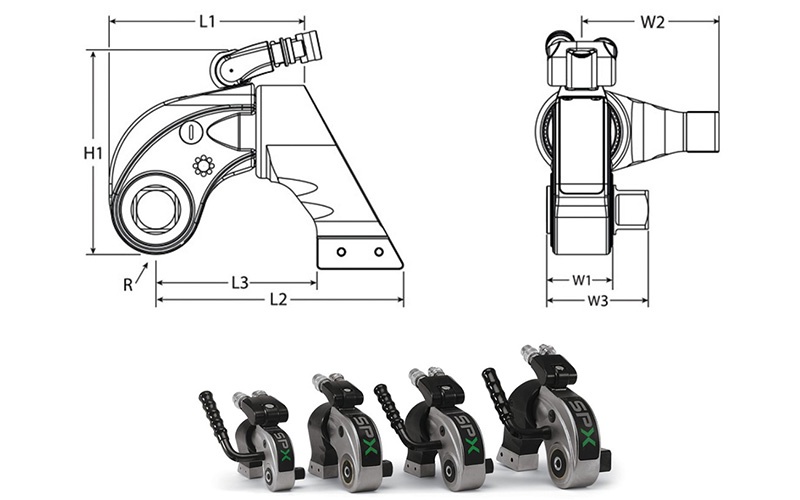 Spx Kare Suruculu Hidrolik Tork Anahtarlari Surkon Hidrolik Tork Anahtarlari Hydraulic Torque Wrenches Surkon International