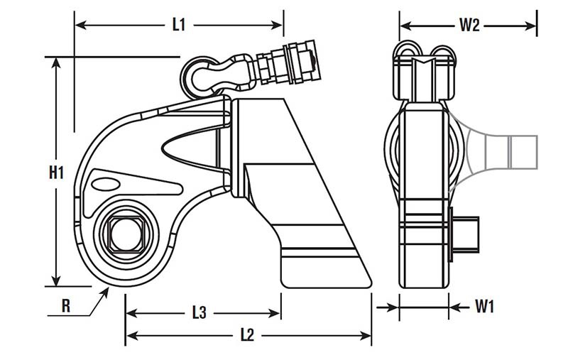 Spx Kare Suruculu Hidrolik Tork Anahtarlari Surkon Hidrolik Tork Anahtarlari Hydraulic Torque Wrenches Surkon International