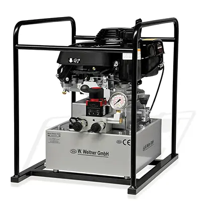 Benzin Motorlu Güç Ünitesi <br/>Weitner WAB Serisi <br/> <span class=orange> [Tek - Çift Etkili 700 bar ] </span>