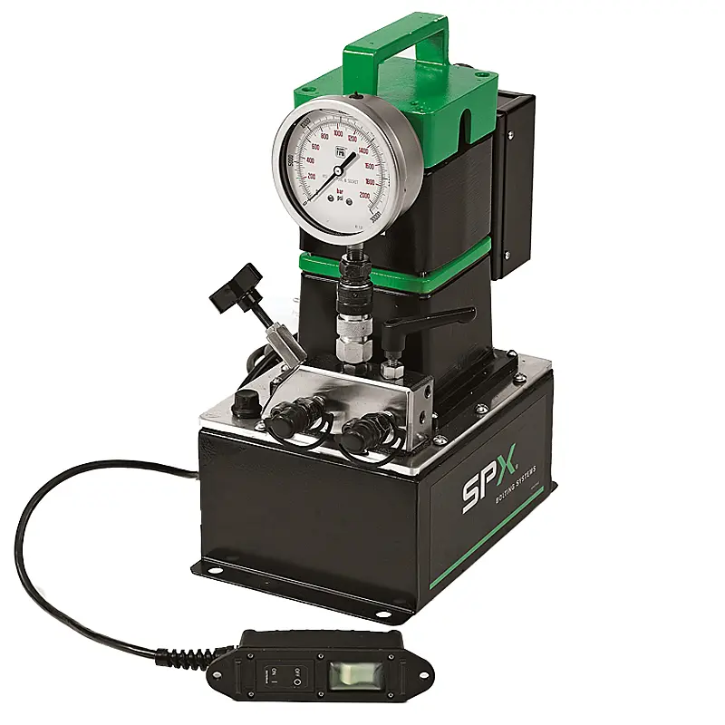 SPX Tek Etkili PE8 Serisi <br/> Elektrikli Gerdirme Pompası <br/> <span class=orange> [1500 bar] </span>