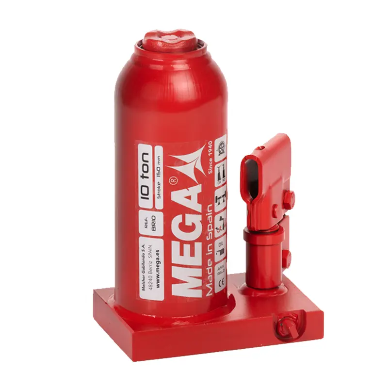 8 Ton Şişe Kriko <br/> Mega BR8 <br/> <span class=orange> [8 Ton - 150 mm Strok]</span>