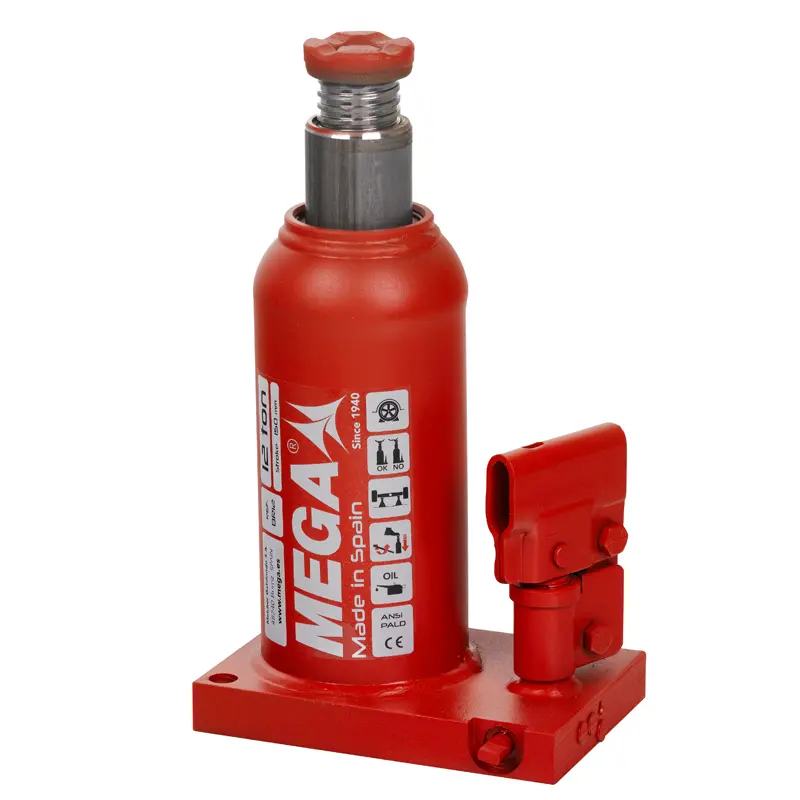 12 Ton Şişe Kriko <br/> Mega BR12 <br/> <span class=orange> [12 Ton - 150 mm Strok]</span>