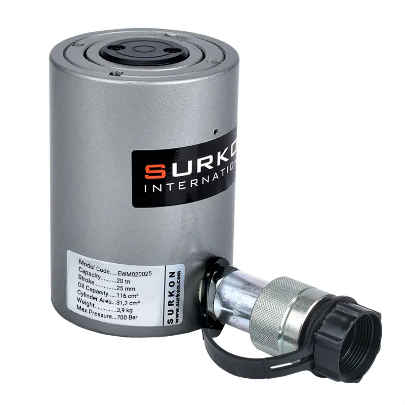 20 Ton Hidrolik <br/> Pancake Silindir EWM020025<br/><span class=orange> [20Ton - 25 mm Strok]</span>