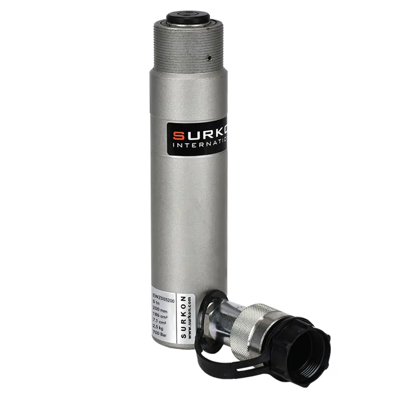 5 Ton Hidrolik Silindir  <br/> Surkon EWZ005200 <br/><span class=orange> [5 Ton - 200 mm Strok]</span>