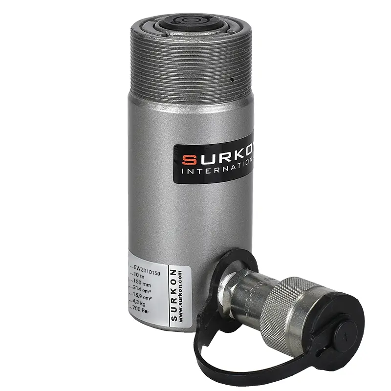 10 Ton Hidrolik Silindir  <br/> Surkon EWZ010150 <br/><span class=orange> [10 Ton - 150 mm Strok]</span> 