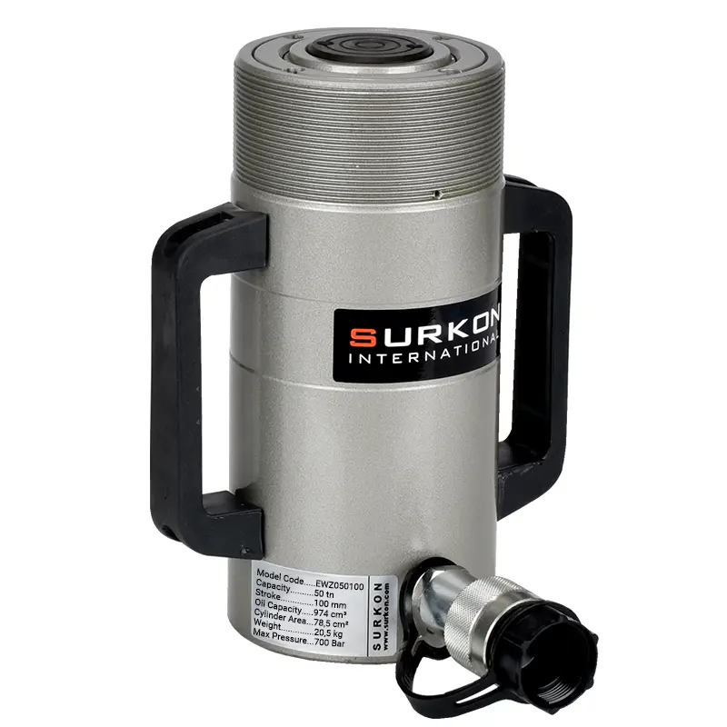 30 Ton Hidrolik Silindir  <br/> Surkon EWZ030100 <br/><span class=orange> [30 Ton - 100 mm Strok]</span> 