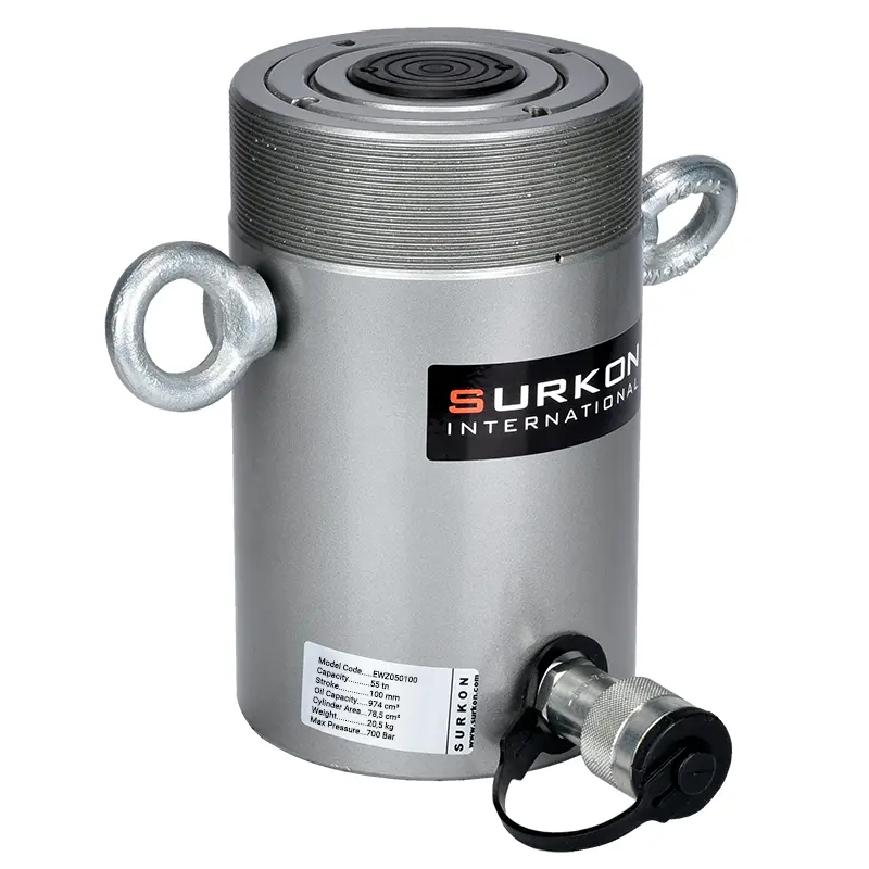 50 Ton Hidrolik Silindir  <br/> Surkon EWZ050100 <br/><span class=orange> [50 Ton - 100 mm Strok]</span>