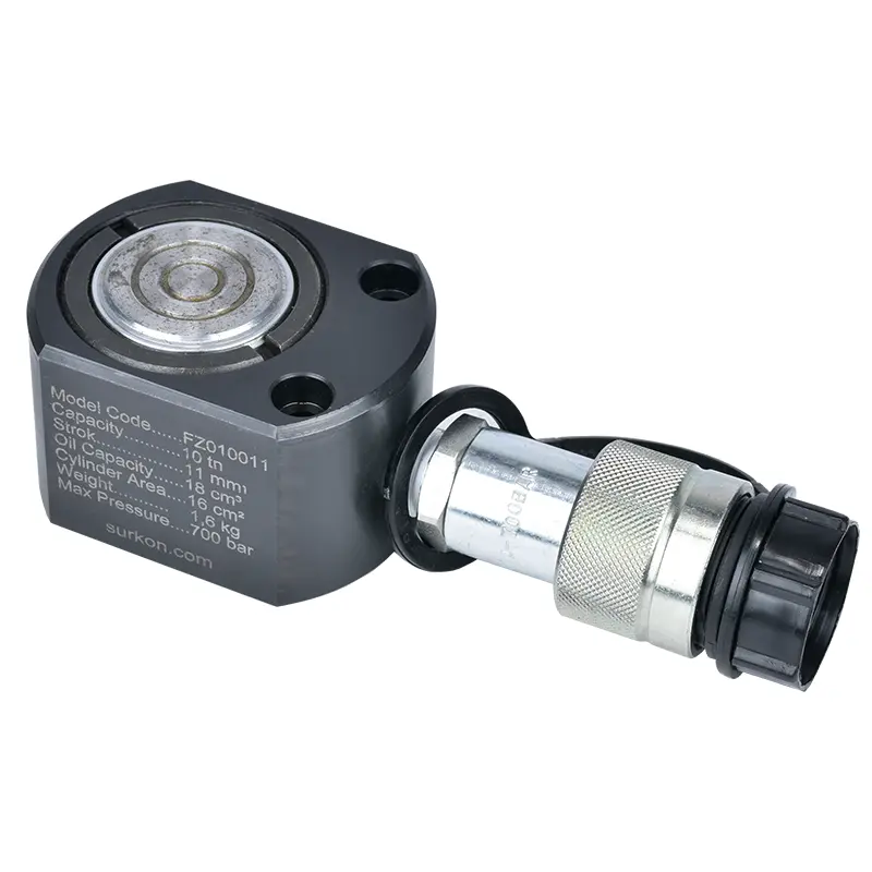 10 Ton Hidrolik Yassı Kriko  <br/> Surkon FZ010011<br/><span class=orange> [10 Ton - 11 mm Strok]</span> 
