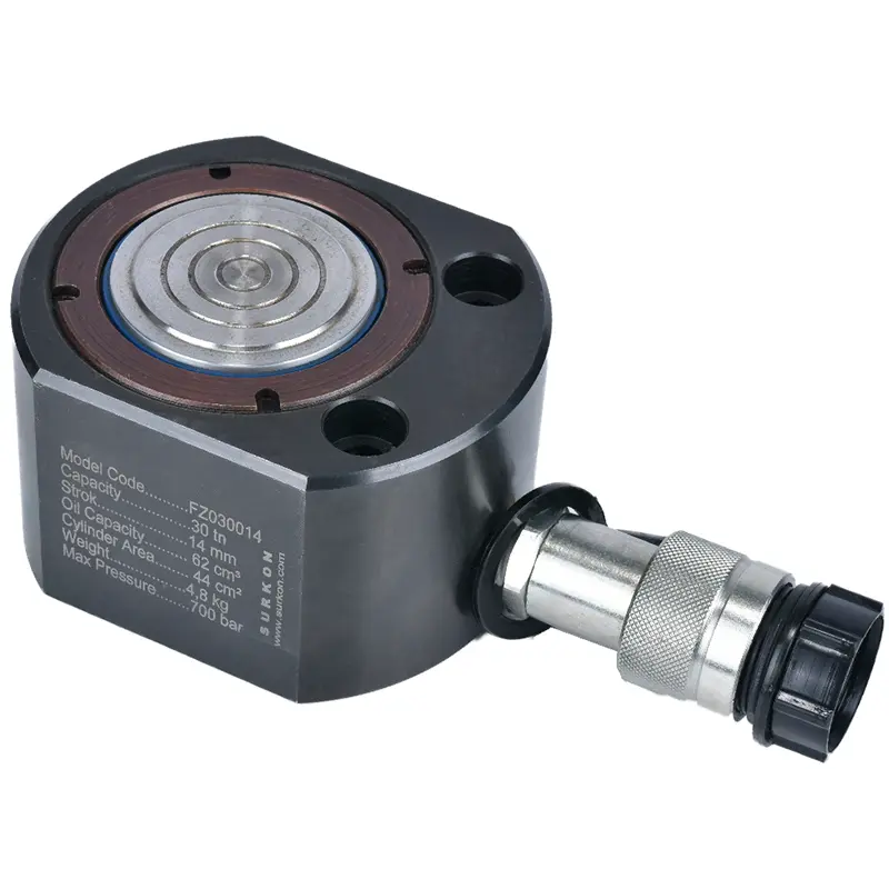 30 Ton Hidrolik Yassı Kriko <br/> Surkon FZ030014<br/><span class=orange> [30 Ton - 14 mm Strok]</span> 