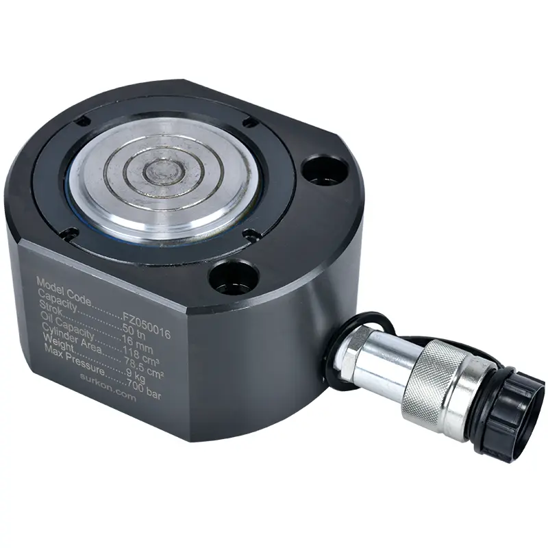 50 Ton Hidrolik Yassı Kriko <br/> Surkon FZ050016<br/><span class=orange> [50 Ton - 16 mm Strok]</span>