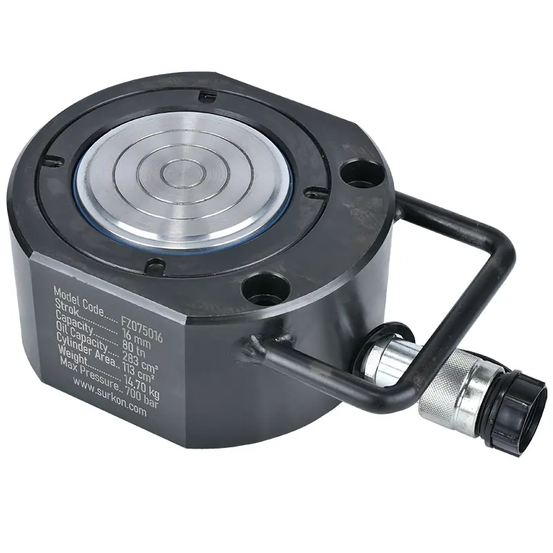 80 Ton Hidrolik Yassı Kriko <br/> Surkon FZ075016 <br/><span class=orange> [80 Ton - 16 mm Strok]</span>