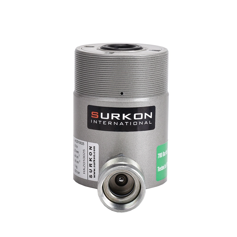 HKZ010025 Delikli Kriko <br/> Tek Etkili  - Yay Dönüşlü <br/><span class=orange> [ 12 Ton ]</span>