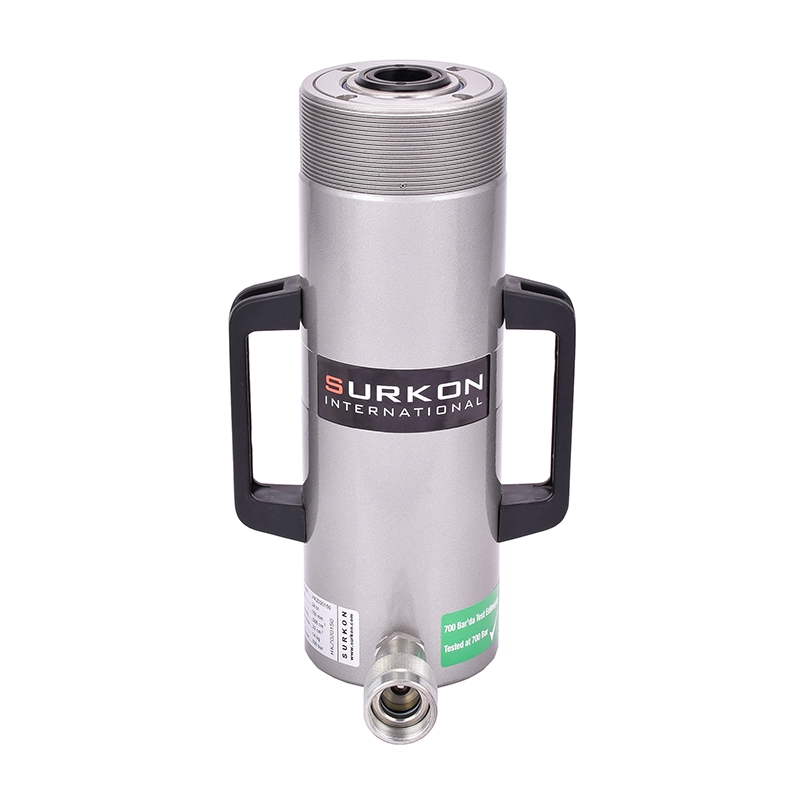 HKZ020150 Delikli Kriko <br/> Tek Etkili  - Yay Dönüşlü <br/><span class=orange> [ 24 Ton ]</span>