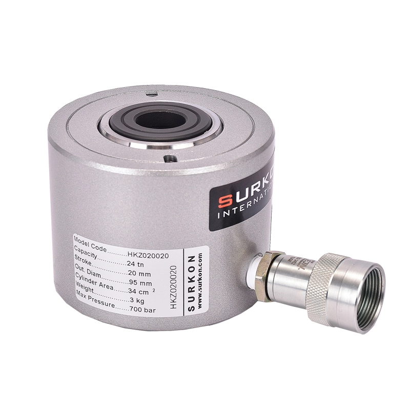 HKZ020020 Delikli Kriko <br/> Tek Etkili  - Yay Dönüşlü <br/><span class=orange> [ 24 Ton ]</span>