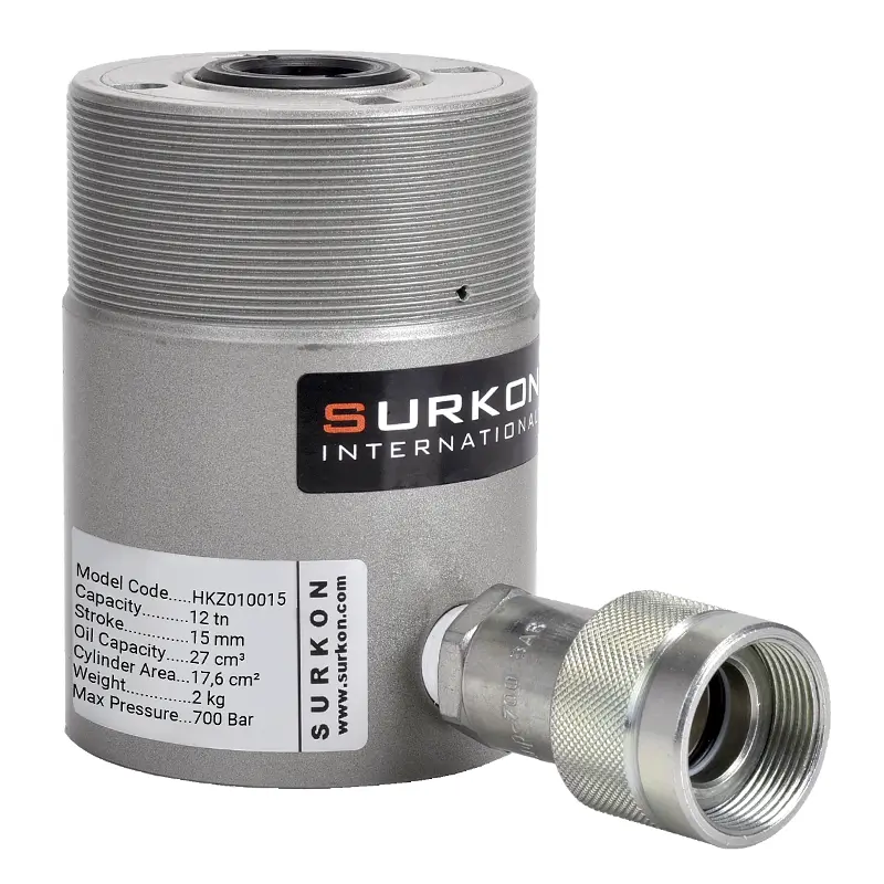 12 Ton Delikli Kriko <br/> HKZ010015 Tek Etkili <br/><span class=orange> [ 12 Ton ]</span>