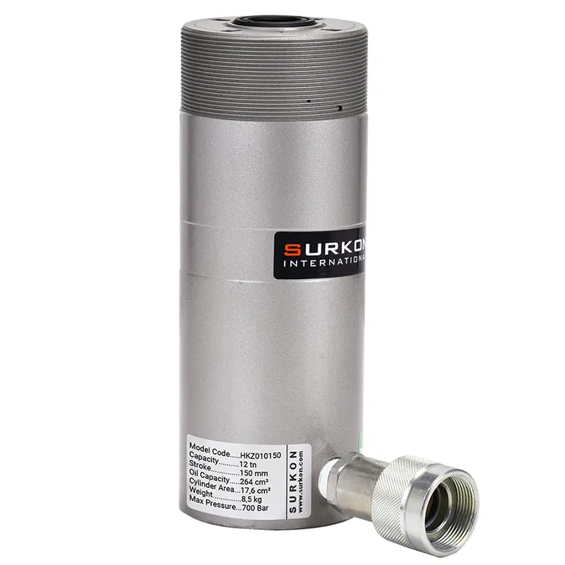 10 Ton Delikli Hidrolik Kriko  <br/> Surkon HKZ010150 <br/><span class=orange> [10 Ton - 150 mm Strok]</span>