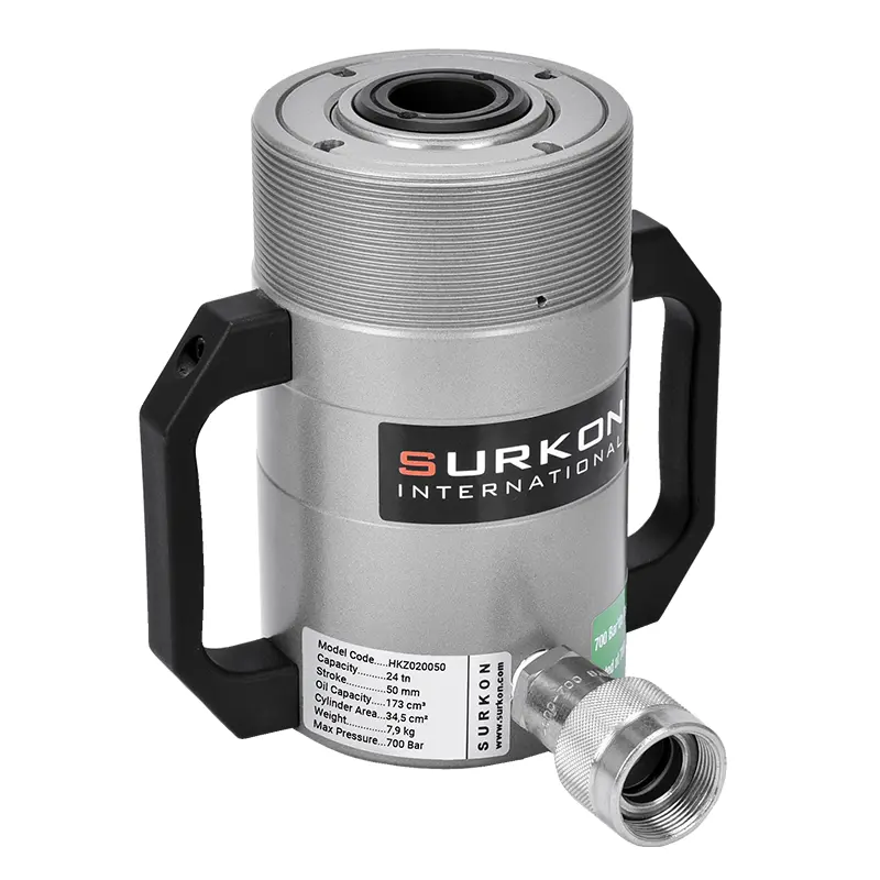 20 Ton Delikli Hidrolik Kriko  <br/> Surkon HKZ020050<br/><span class=orange> [20 Ton - 50 mm Strok]</span>