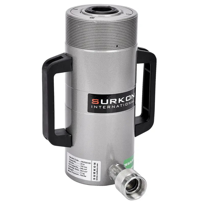 20 Ton Delikli Hidrolik Kriko  <br/> Surkon HKZ020100 <br/><span class=orange> [20 Ton - 100 mm Strok]</span>