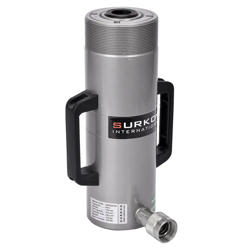 20 Ton Delikli Hidrolik Kriko  <br/> Surkon HKZ020150 <br/><span class=orange> [20 Ton - 150 mm Strok]</span> 