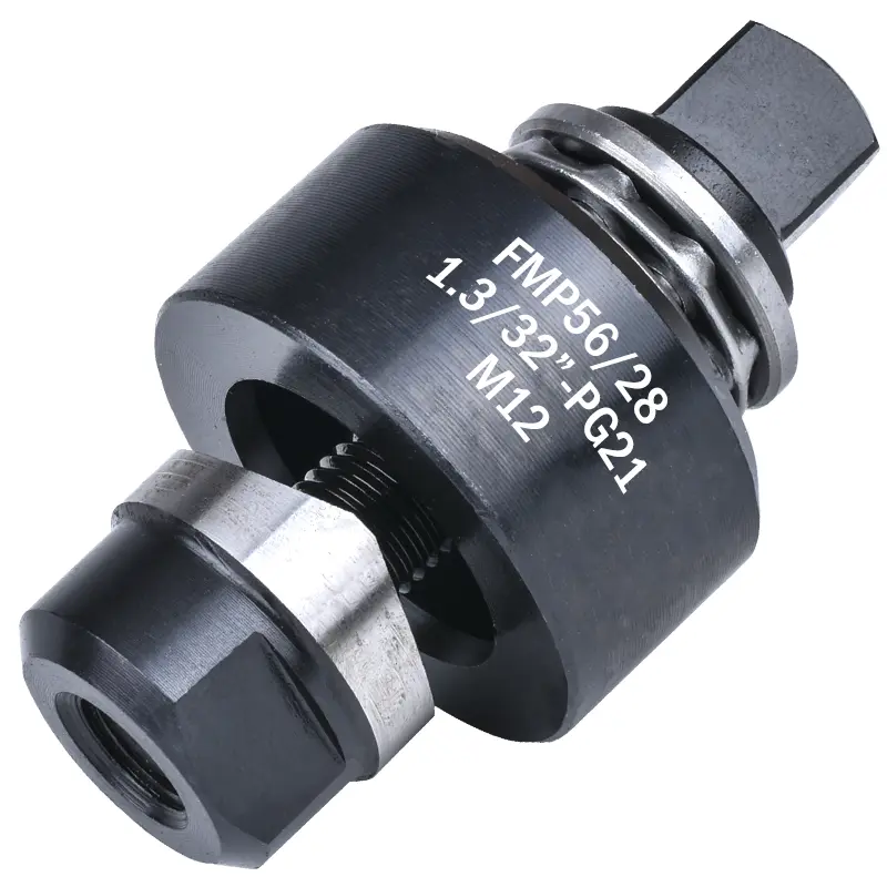 28 mm [PG21]<br/>  Bilyalı Mekanik Panç FMP56/28<br/> <span class=orange> [ Delme Çapı Ø28 - M12 ] </span> 