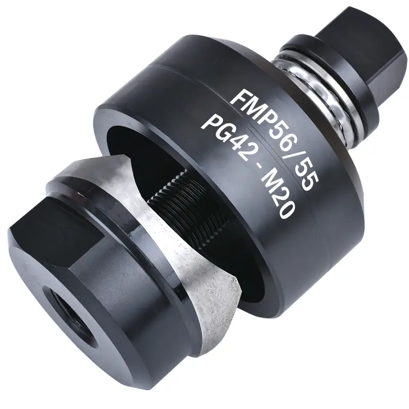 55 mm [PG42] <br/> Bilyalı Mekanik Panç FMP56/55 <br/> <span class=orange> [ Delme Çapı Ø55 - M20] </span>