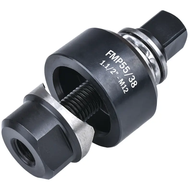 38 mm Bilyalı Mekanik Panç <br/>FMP55/38 <br/> <span class=orange> [ Delme Çapı Ø38 - M12] </span>