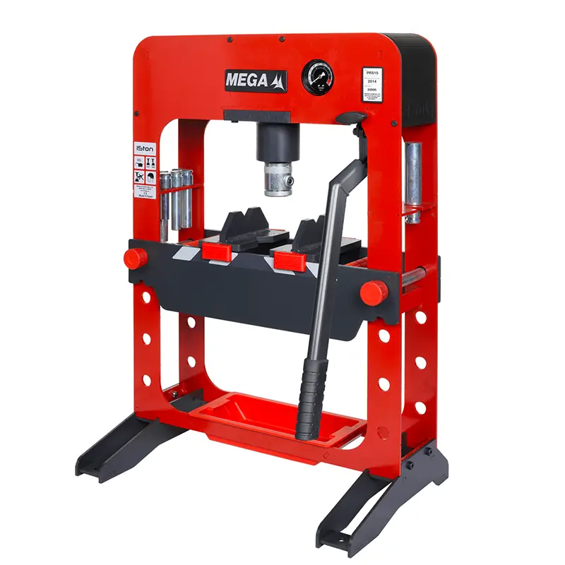 15 Ton Hidrolik Masa Presi <br/> Mega PRS15 <br/> <span class=orange> [15 Ton - 95 mm Strok] </span>