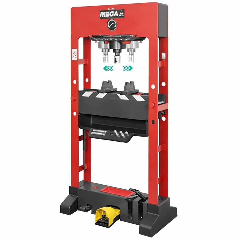 50 Ton Hidropnömatik <br/>  Atölye Presi Mega PRP50 <br/> <span class=orange> [50 Ton - 120 mm Strok] </span>