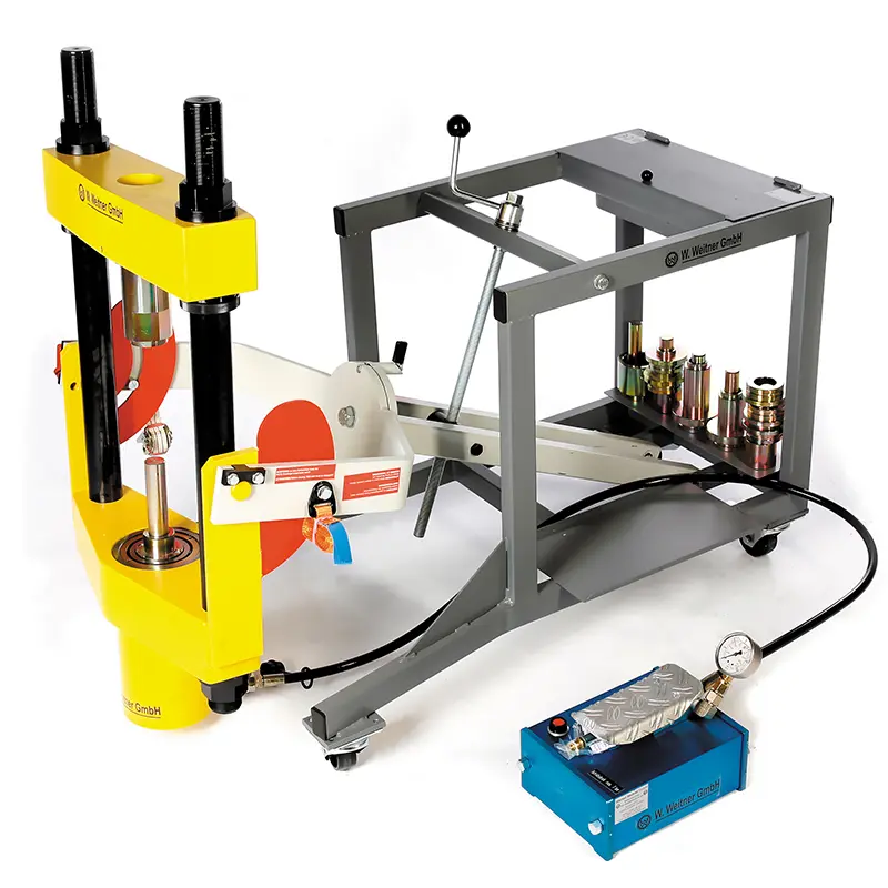 75 Ton Dingil Pim Sökme Takma Presi WW-75TS<br/><span class=orange>[ King Pin Press ] </span> 