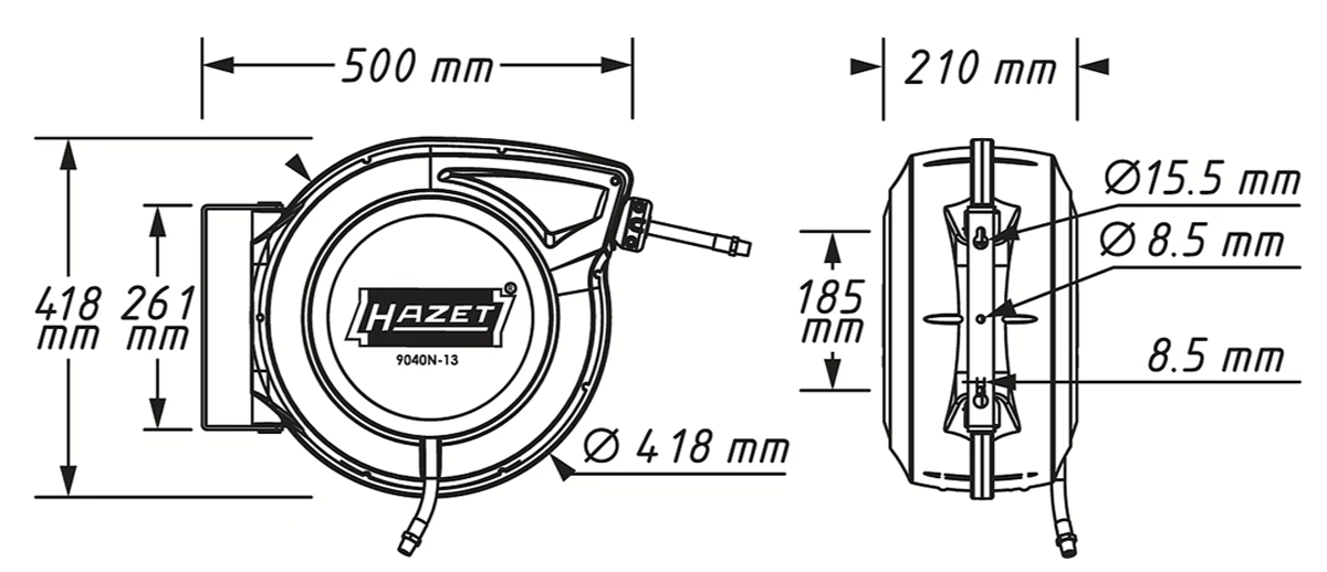 07-9040n-13-hazet-hava-hortum-makarasi