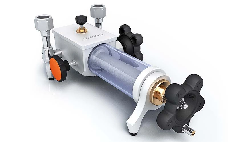 Manometre Test Pompası <br>Hidrolik Yağ & Su - ADT-925 <br/> <span class=orange> [ 400 bar ] </span>