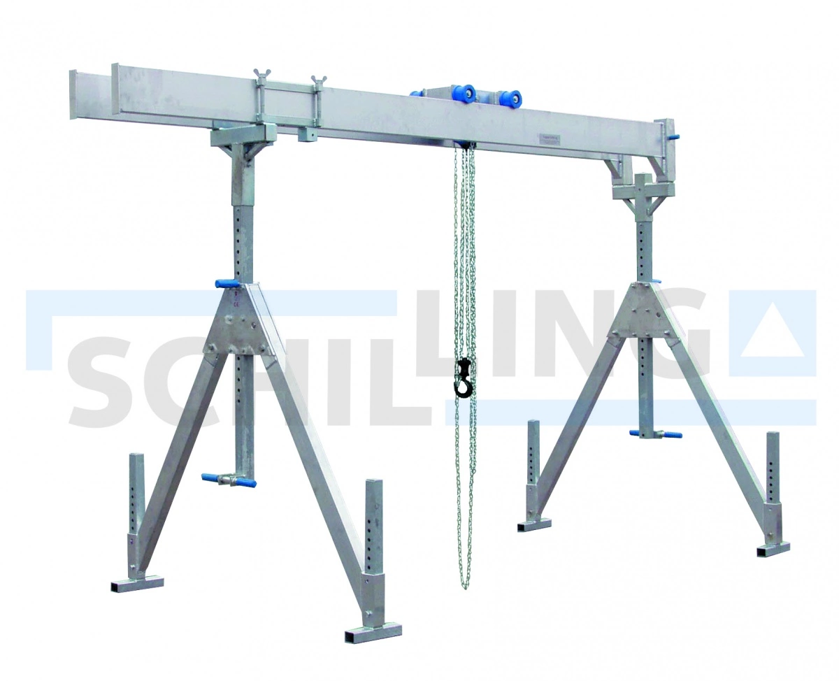 Schilling Çift Kiriş <br/> Portatif Köprü Vinçler <br/> <span class=orange>[1-1.5 ton]</span>