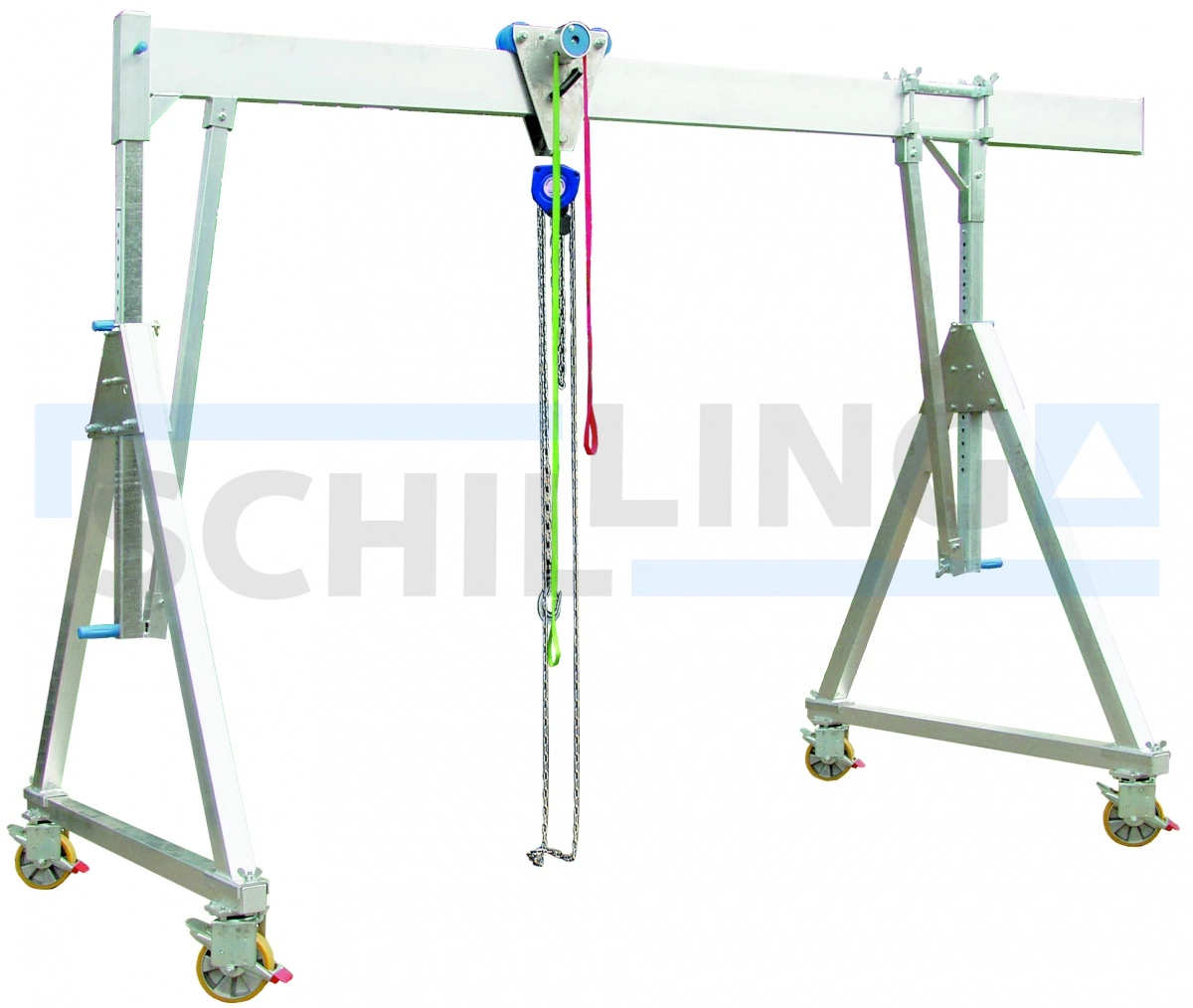 Schilling Tek Kiriş <br/> Tekerli Köprü Vinçler <br/> <span class=orange> [1-1.5 ton]</span>