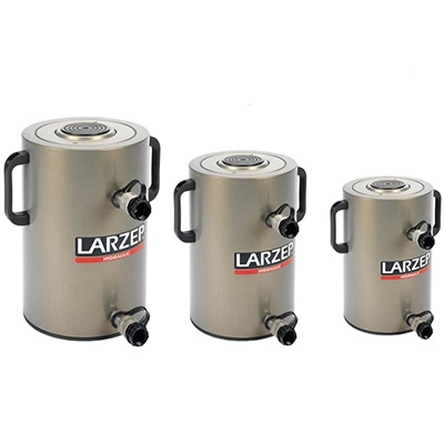 Larzep DDA Serisi <br/> Çift Etkili Alüminyum Krikolar <br/> <span class=orange> [50 – 140 Ton] </span>