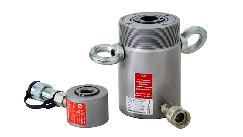 Delikli Piston Krikolar <br/> HKZ Serisi - Tek Etkili <br/><span class=orange> [ 10 – 100 Ton ]</span>