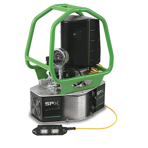 Elektrikli Hidrolik Tork Pompası  <br>Tam Otomatik, Debi 9.4 ltr/dk <br/> <span class=orange> [  SPX PE-45 ] </span>