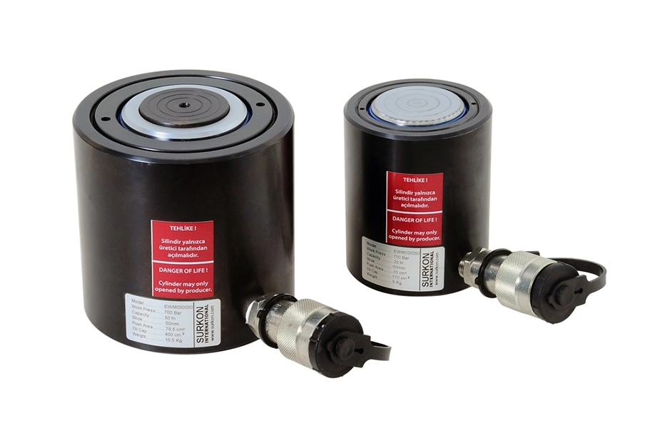 Düşük Tabanlı Yassı Tip <br/> EWM Serisi Hidrolik Krikolar<br/><span class=orange> [10 – 150 Ton]</span>