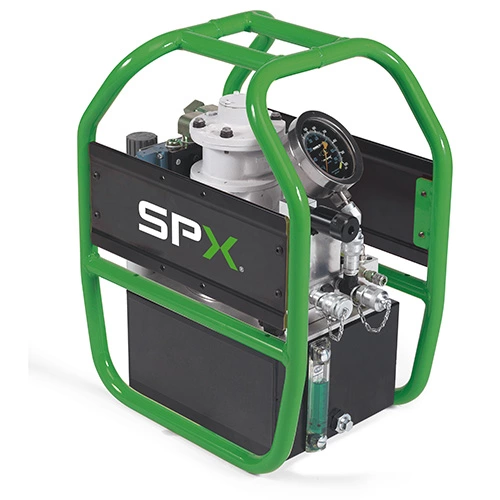 Pnömatik Hidrolik Tork Pompası  <br> 2 Hızlı - Yüksek Debi 9.4 ltr/dk <br/> <span class=orange> [  SPX  PA-60 ] </span>