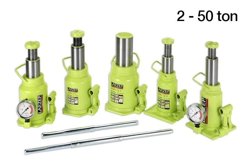 Larzep A1 Serisi <br/> Dahili Pompalı Şişe Krikolar <br/> <span class=orange> [3 – 50 Ton] </span>