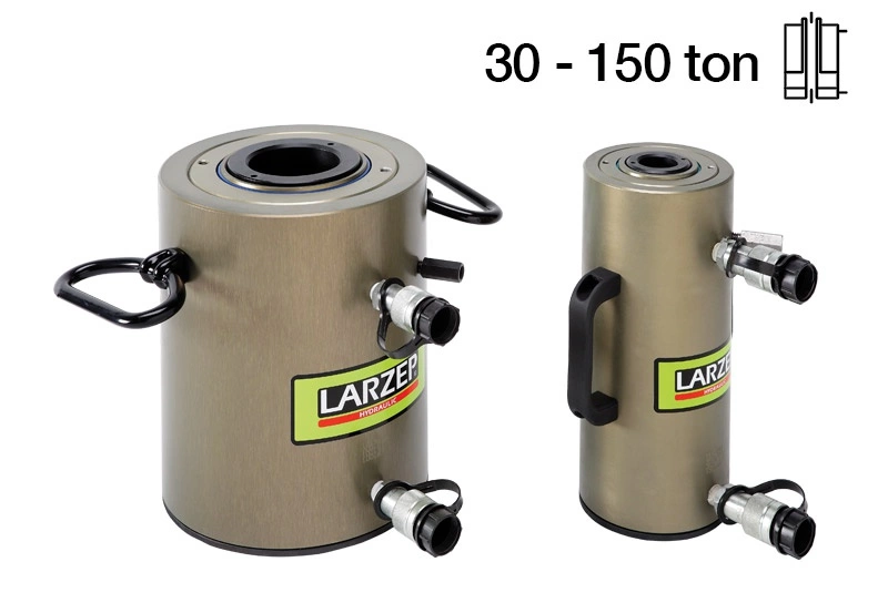 Larzep DAH Serisi <br/> Çift Etkili Delikli Krikolar <br> <span class=orange> [30 – 100 Ton] </span>