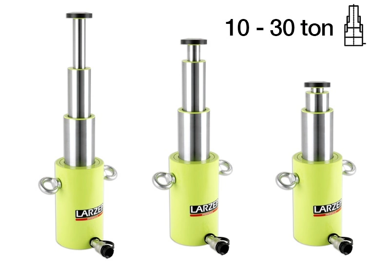Larzep SL Serisi <br/> Hidrolik Teleskopik Silindirler <br/> <span class=orange> [15 – 31 Ton] </span>