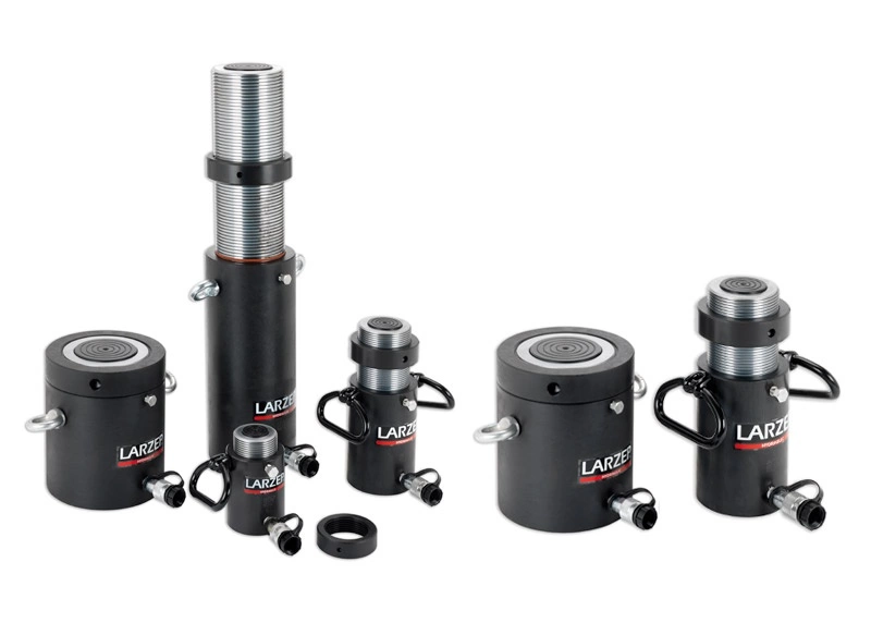 Larzep STC Serisi <br/>Yük Dönüşlü Hidrolik Krikolar <br/> <span class=orange> [30 – 1000 Ton] </span>