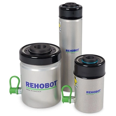 Rehobot CHFA Serisi <br/> Delikli Hidrolik Krikolar <br/> <span class=orange> [13 – 103 Ton] </span>