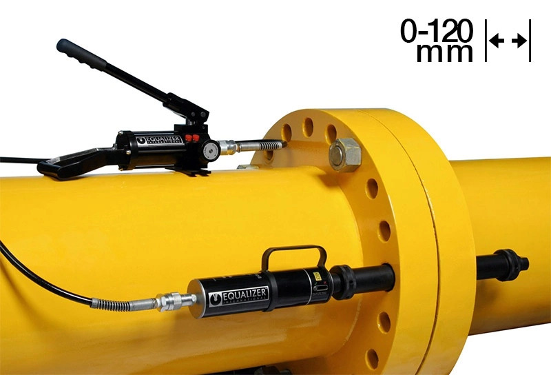 Equalizer Sıfır Boşluk <br/> Hidrolik Flanş Ayırıcı SG25TE <br/> <span class=orange> [25 Ton - 120 mm] </span>