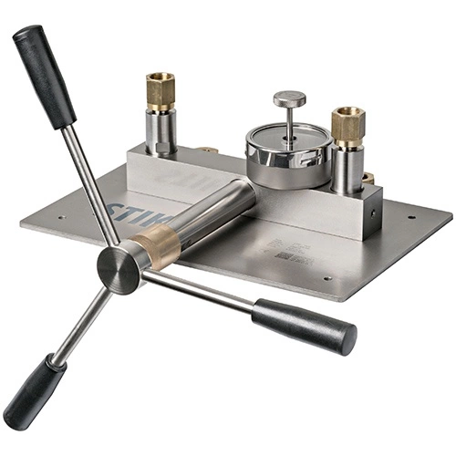 Basınç Manometre Kalibrasyonu Vidalı Piston Hassas Test Cihazları