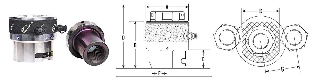srt5-hydraulic-tensioner-size-drawing