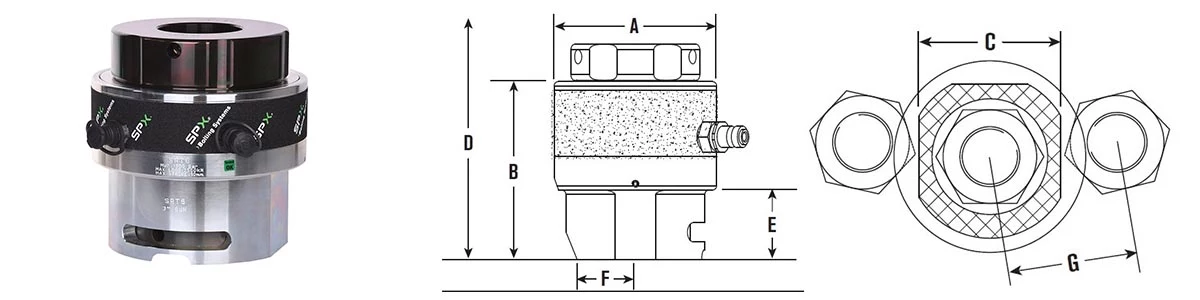 srt6-hydraulic-tensioner-size-drawing